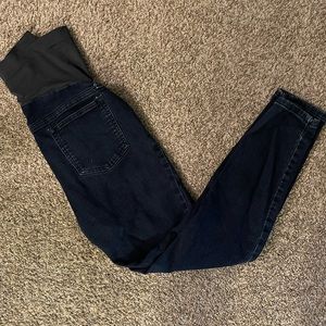 Maternity jeans - dark wash size 8